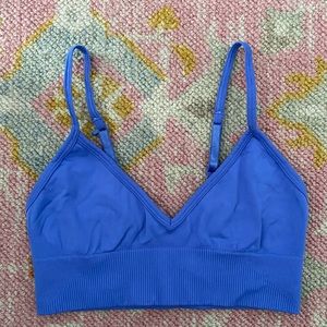 lululemon athletica Blue Sports Bra